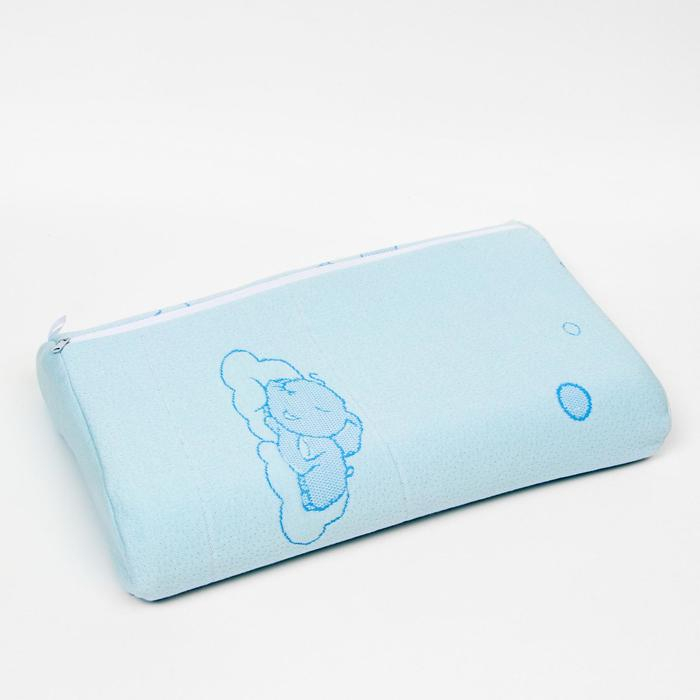 Подушка ортопедическая НТ-ПС-01, для детей, 40x25 см, валики 7/8 см Подушка ортопедическая НТ-ПС-01, для детей, 40x25 см, валики 7/8 см