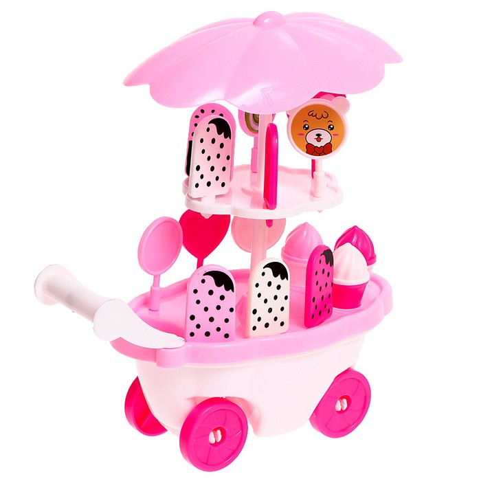 Музыкальная игрушка &laquo;Чудо мороженое: Единорог&raquo; ходит, звук, свет, с аксессуарами