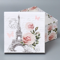 Набор коробок 10 в 1, упаковка подарочная, «Шебби», 10.2 х 10.2 х 6‒28.2 х 28.2 х 15 см Набор коробок 10 в 1, упаковка подарочная, «Шебби», 10.2 х 10.2 х 6‒28.2 х 28.2 х 15 см