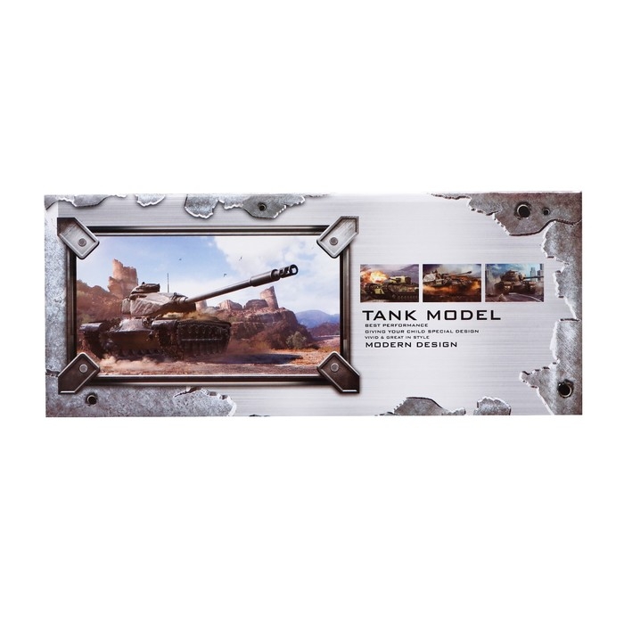 Танк радиоуправляемый «Атака», световые и звуковые эффекты, работает от аккумулятора, цвет зелёный Танк радиоуправляемый «Атака», световые и звуковые эффекты, работает от аккумулятора, цвет зелёный