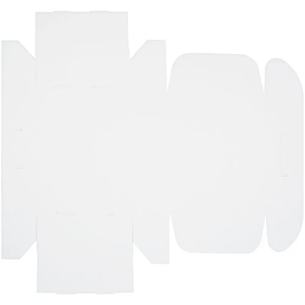 Коробка самосборная Light Case, белая, с черной ручкой