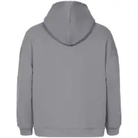 Худи оверсайз унисекс Outshine, серое, размер M/L