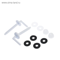 Крепёж сиденья унитаза Masterprof ИС.131024, комплект 2 шт. Крепёж сиденья унитаза Masterprof ИС.131024, комплект 2 шт.