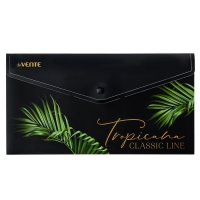 Папка-конверт на кнопке Travel, 260 х 140мм, 180мкм, deVENTE Tropicana, тиснение фольгой, 3071241, МИКС Папка-конверт на кнопке Travel, 260 х 140мм, 180мкм, deVENTE Tropicana, тиснение фольгой, 3071241, МИКС