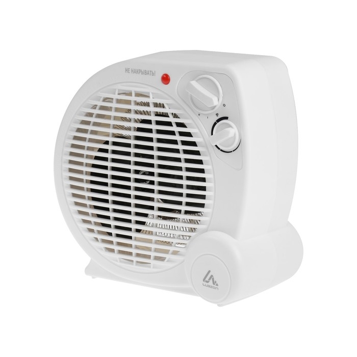 Тепловентилятор Luazon LTO-04, напольный, 2000 Вт, 2 режима, до 20 м&sup2;, белый