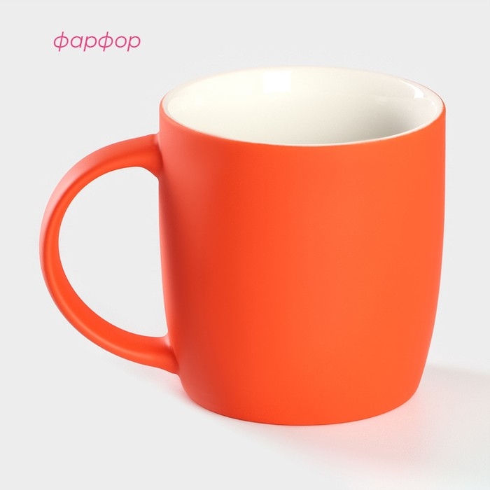 Кружка фарфоровая &laquo;Лев&raquo;, 350 мл