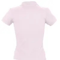 Рубашка поло женская People 210 нежно-розовая, размер L Рубашка поло женская People 210 нежно-розовая, размер L