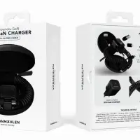 Зарядное устройство Vonmahlen Allroundo GaN, черное Зарядное устройство Vonmahlen Allroundo GaN, черное