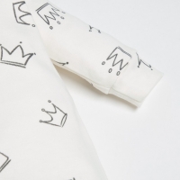 Комбинезон Крошка Я "Princess", рост 74-80 см, цвет бежевый