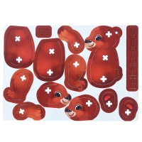 Ёлочная деревянная подвеска «Новый год! Мишка» Ёлочная деревянная подвеска «Новый год! Мишка»