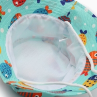 Панама детская KAFTAN "Рыбки" р.50 голубой Панама детская KAFTAN "Рыбки" р.50 голубой