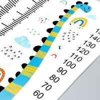 Наклейка пластик интерьерная цветная ростомер "Динозаврик Ноа" 60x90 см Наклейка пластик интерьерная цветная ростомер "Динозаврик Ноа" 60x90 см