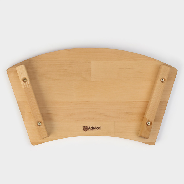 Блюдо для подачи на ножках Adelica &laquo;Евразия&raquo;, для суши и роллов, 35&times;18&times;5,5 см, массив берёзы