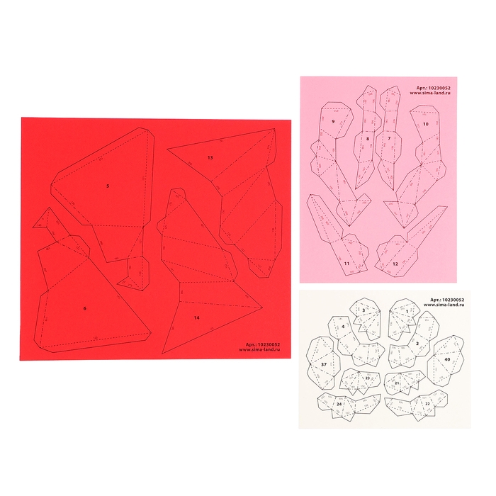 Полигональный конструктор &laquo;Черная кобра&raquo;, 155 деталей