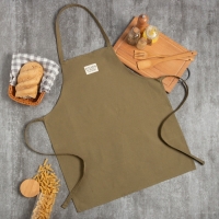 Фартук Этель Kitchen 60х70 см, цвет зелёный, 100% хлопок, саржа 220 г/м2 Фартук Этель Kitchen 60х70 см, цвет зелёный, 100% хлопок, саржа 220 г/м2