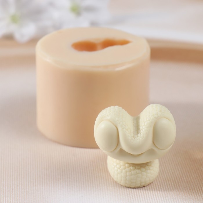 Молд силиконовый Молд силиконовый "Змея №4" 4,2х4х5 см