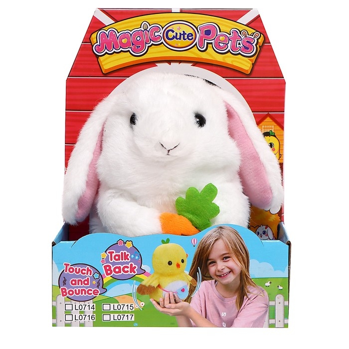 Интерактивная игрушка «Зайка-повторюшка», танцует Интерактивная игрушка «Зайка-повторюшка», танцует