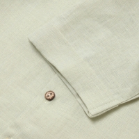 Костюм детский (рубашка и шорты) Крошка Я Linen, р.92-98, зеленый