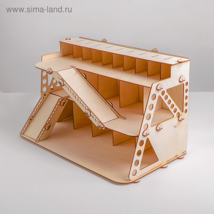 Сборная игрушка из дерева «Автопарковка» Сборная игрушка из дерева «Автопарковка»