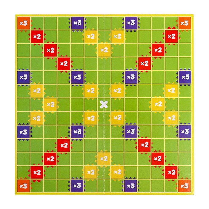 Настольная игра на эрудицию &laquo;Игра в слова&raquo;: скрабл, поле, подставки, мешок, буквы, 2-4 игрока, 5+