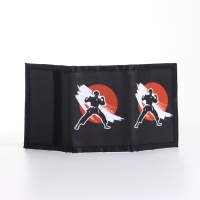 Кошелёк детский на липучке &laquo;Выбражулька&raquo;, цвет чёрный