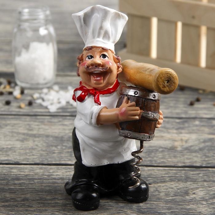 Подставка под штопор «Повар», 14 см, МИКС Подставка под штопор «Повар», 14 см, МИКС