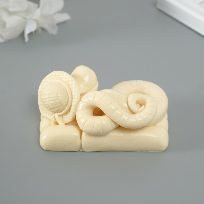 Молд силикон "Змея на отдыхе" 3,5х7,3х4,7 см