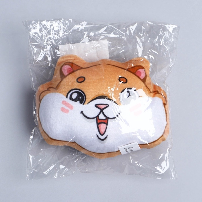 Игрушка для кошек с мятой &laquo;&lrm;Хомячок&raquo;&lrm;, 12 х 9,2 см