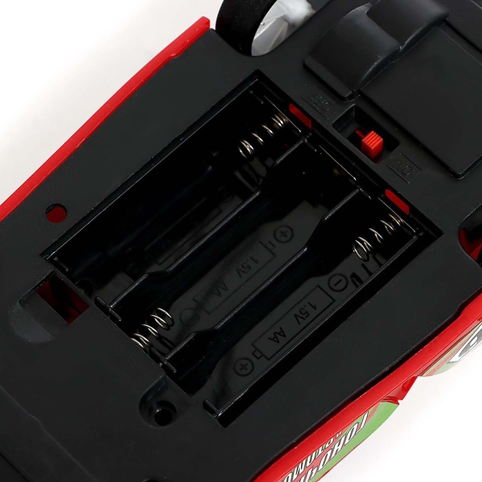 Машина радиоуправляемая «Суперкар», на батарейках, цвет красный Машина радиоуправляемая «Суперкар», на батарейках, цвет красный