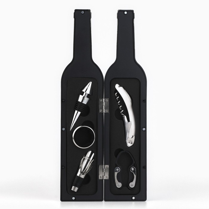 Подарочный набор для вина новогодний &laquo;Для истинных ценителей&raquo; на Новый год, 32,5 х 7 см