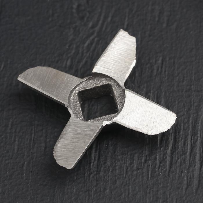 Нож для мясорубки А-8 Доляна, центральное отверстие 1&times;1 см