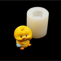 Молд силикон 3D "Утёнок с сумочкой" 5,6х6х6,8 см Молд силикон 3D "Утёнок с сумочкой" 5,6х6х6,8 см