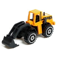 Игровой набор из металла &laquo;Строительная техника&raquo;, в комплекте дорожные знаки и техника