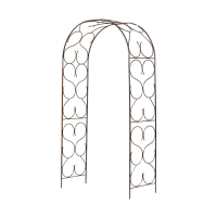 Арка садовая, разборная, 230 &times; 120 &times; 51 см, металл, бронзовая