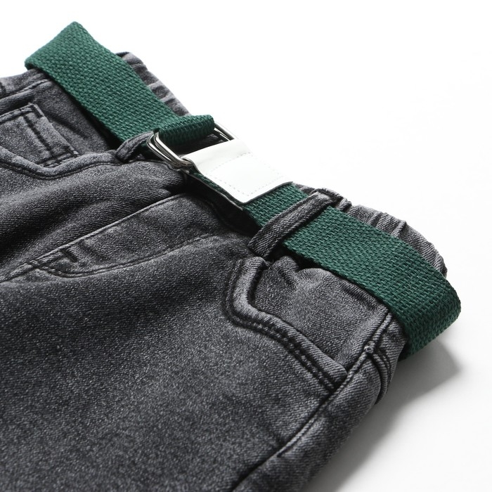 Джинсы для мальчика, НАЧЁС, цвет серый, рост 86 см