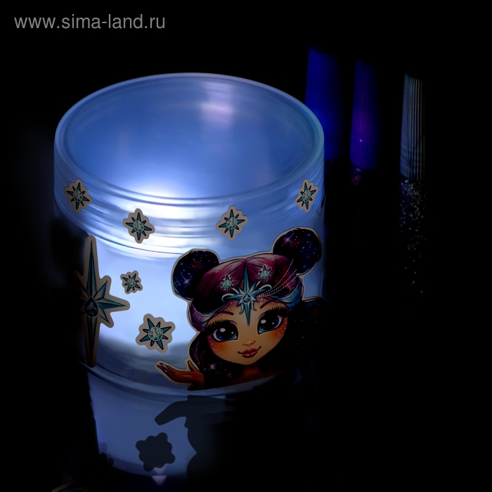 Набор для опытов &laquo;Создай свой светильник: Звёздное сияние&raquo;, фиолетовый