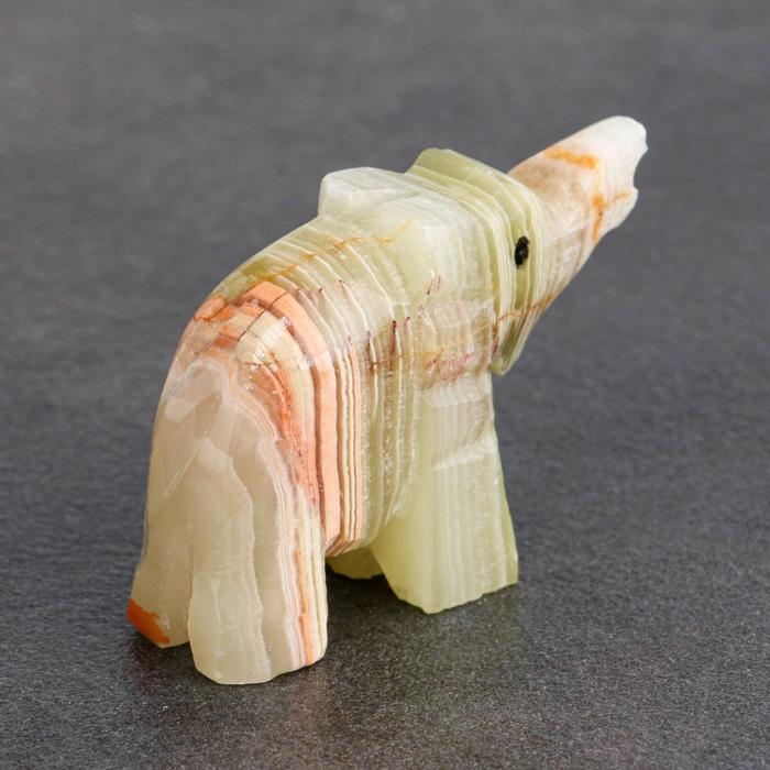 Сувенир &laquo;Слон&raquo;, 5 см, оникс