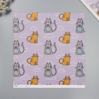 Бумага для скрапбукинга "Котики" плотность 180 гр набор 5 шт 30,5х32 см Бумага для скрапбукинга "Котики" плотность 180 гр набор 5 шт 30,5х32 см