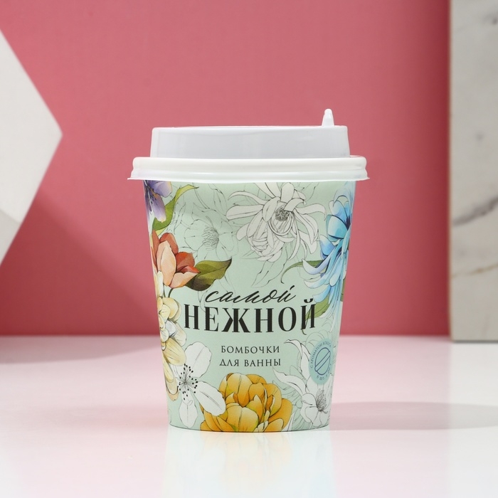 Подарочный набор косметики &laquo;Самой нежной&raquo;, бомбочки для ванны 6 х 20 г, ЧИСТОЕ СЧАСТЬЕ