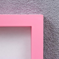 Фоторамка пластик L-3 21х30 см розовый МИКС (пластиковый экран)