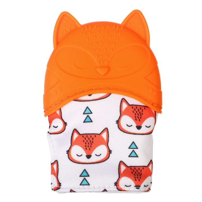 Прорезыватель-рукавичка «Лисичка», Крошка Я Прорезыватель-рукавичка «Лисичка», Крошка Я