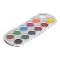 Акварель 12 цветов, ErichKrause ArtBerry, медовая, без кисти, пластиковая коробка, европодвес Акварель 12 цветов, ErichKrause ArtBerry, медовая, без кисти, пластиковая коробка, европодвес