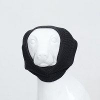 Шапка-Капор защитная, полиэстер, размер M (ОГ 30-50 см, длина 18 см), серая