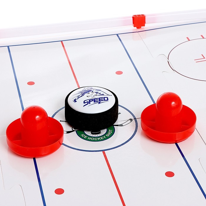 Настольный аэрохоккей «Аэроматч», 2 игрока, 3+ Настольный аэрохоккей «Аэроматч», 2 игрока, 3+