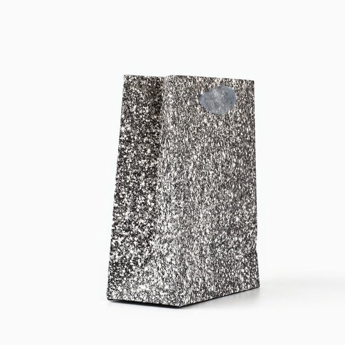 Пакет ламинированный вертикальный &laquo;Сияй&raquo;, глиттер, S, 12 х 15 х 5.5 см