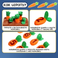 Развивающий сортер &laquo;Морковки&raquo;
