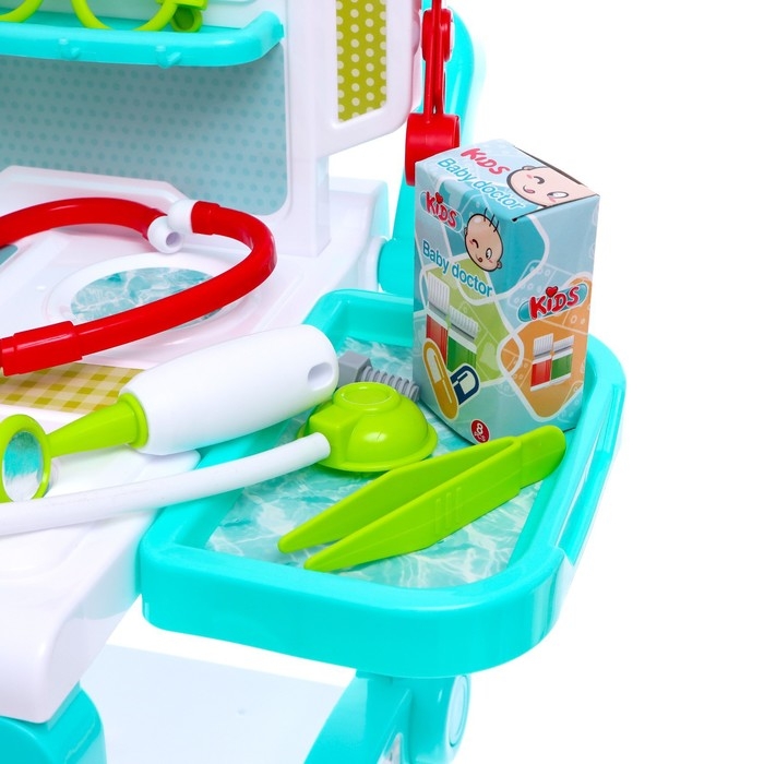 Игровой набор доктора &laquo;Столик доктора&raquo; с аксессуарами, 3 варианта сборки