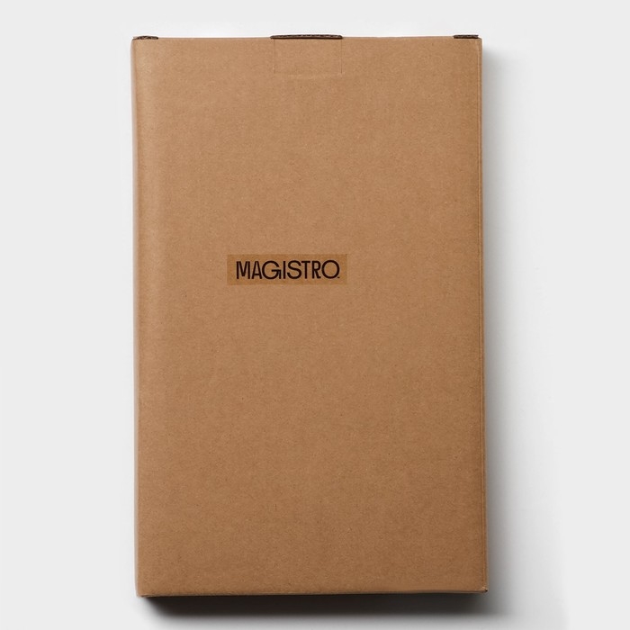 Блюдо фарфоровое сервировочное Magistro Hypnose, 27&times;16,5&times;2 см