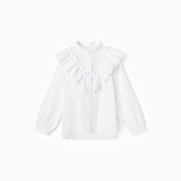 Блузка для девочки MINAKU цвет белый, рост 140 см Блузка для девочки MINAKU цвет белый, рост 140 см