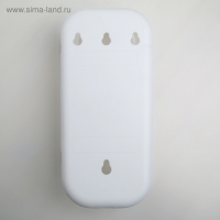 Корзина для пакетов Krita, 12×7×28 см, цвет снежно-белый Корзина для пакетов Krita, 12×7×28 см, цвет снежно-белый